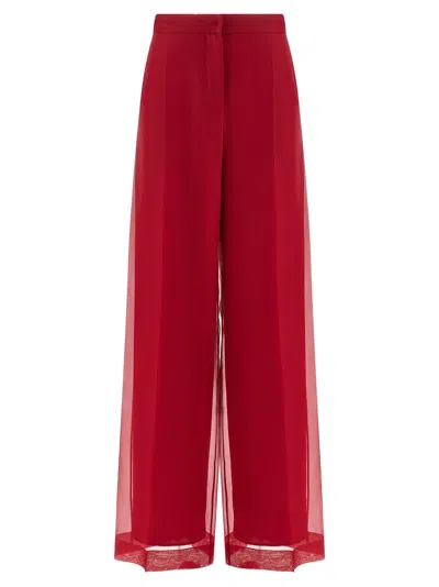 Max Mara 'mxeolivi' Pants In Red