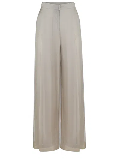 Max Mara "mxeolivi" Trousers In Neutral
