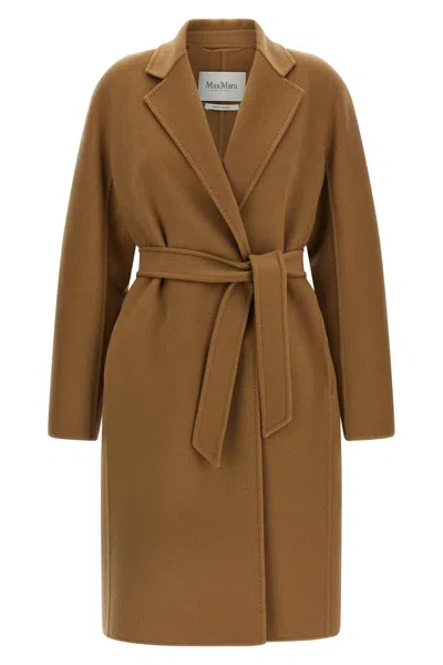 Max Mara 'mxmaceri' Coat In Brown