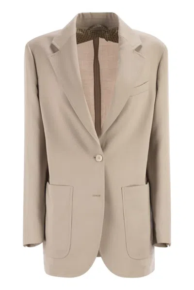 Max Mara Mxmaffari Blazer In Gray