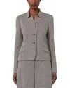 Max Mara Mxmaguzze Houndstooth Jacket In Multi