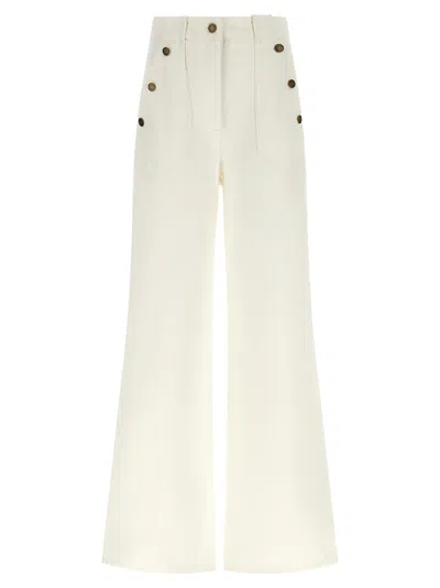 Max Mara 'mxmbadesse' Pants In White