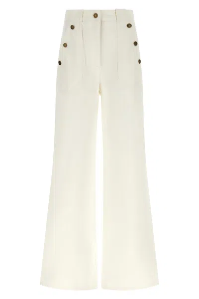 Max Mara 'mxmbadesse' Pants In White