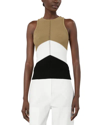 Max Mara Mxmbiavo Top In Black