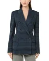 Max Mara Mxmbisso Blazer In Blue