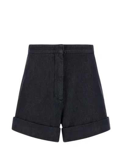 MAX MARA MXMCALCA 牛仔效果束口短裤