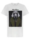 Max Mara Graphic Print T-shirt In White