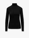 Max Mara Mxmcono Wool Turtleneck In Black