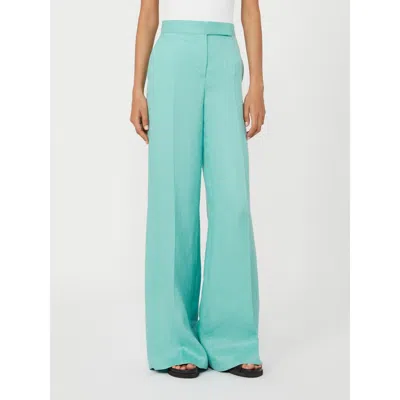 Max Mara Mxmdeserto Trouser Water In Blue