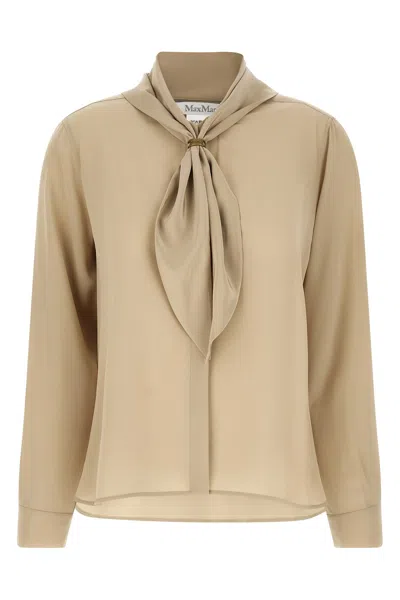 Max Mara 'mxmdry' Shirt In Beige