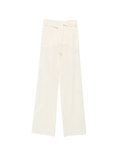 MAX MARA MXMEDITTO BELTED TROUSERS