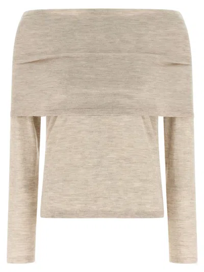 Max Mara Mxmfaretra Sweater In Brown