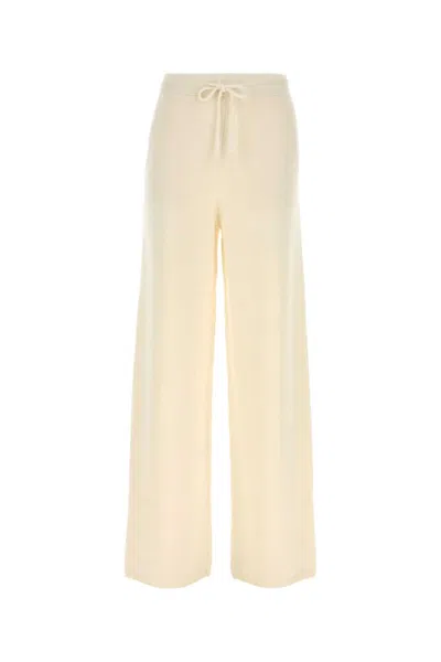Max Mara Cashmere Fiabe Pants In Neutral