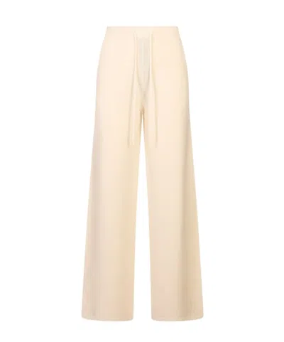 Max Mara Mxmfiabe Straight Leg Pants In Neutral