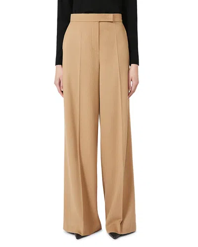 Max Mara Mxmfilato Camel Wool Pants