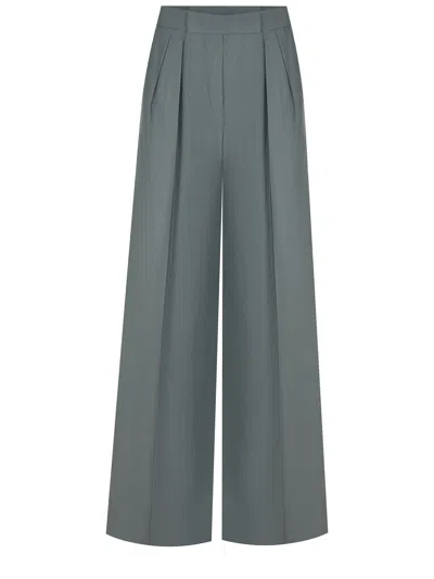 Max Mara "mxmgiallo" Pants In Blue