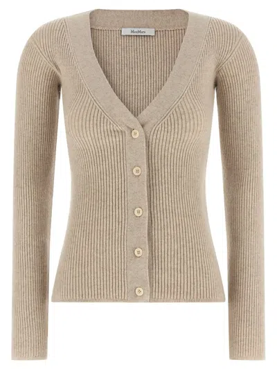Max Mara Mxmgioiosa Sweater In Brown