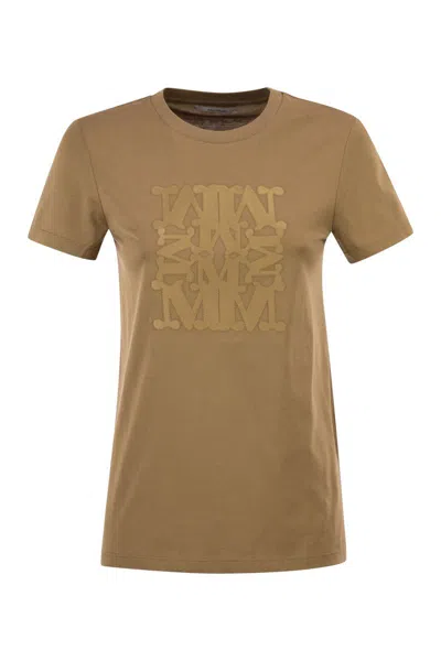 Max Mara Mxmgiovane - T-shirt With Monogram Logo