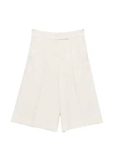 Max Mara Mxmkaki Pressed-crease Pocket Shorts In Multi