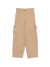 Max Mara Mxmlepre Cargo-pocket Trousers In Neutral