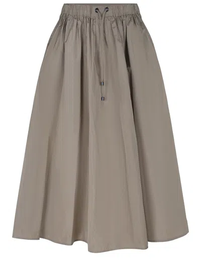 Max Mara "mxmlonza" Skirt In Brown