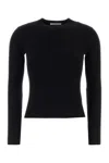 Max Mara Wool Manto Sweater Crew Neck Long Sleeves In Black