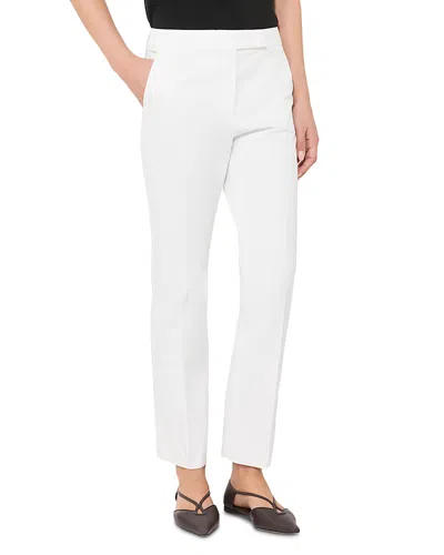 Max Mara Mxmokra Tailored Straight Pants In White