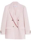 Max Mara Mxmombrosa Jacket Beige In Pink
