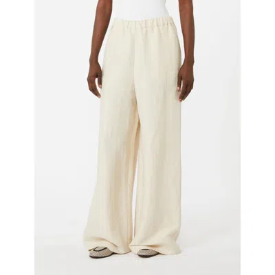 Max Mara Mxmoro Trouser Beige In Multi