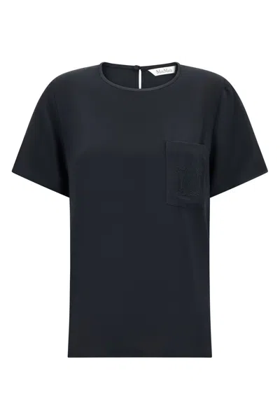Max Mara 'mxmpagano' Blouse In Black