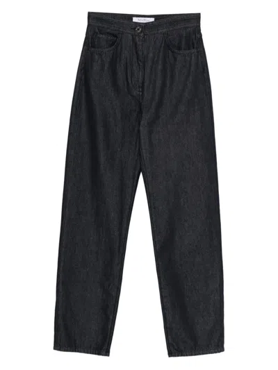 Max Mara Mxmpesco Jeans In Black