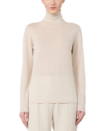 Max Mara Mxmsaluto Sweater In White