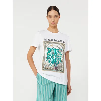 Max Mara Mxmspadino Body-top White In Gray