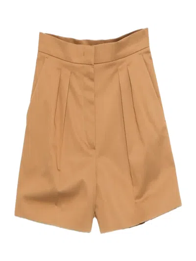 Max Mara Mxmtabacco Short Trouser Camel