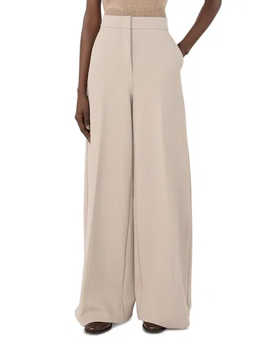 Max Mara Mxmtaverna Long Trousers In Neutral