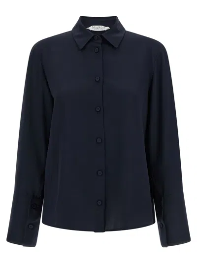 Max Mara Women Blue Mxpvoliera Shirt
