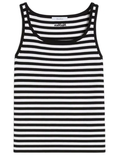 Max Mara Mxpcippo Top In Black