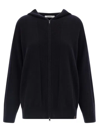 Max Mara Mxpcrusca Cardigan In Black