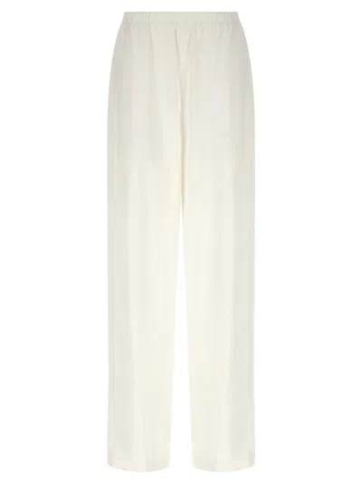 Max Mara Mxpdestino Trousers In White