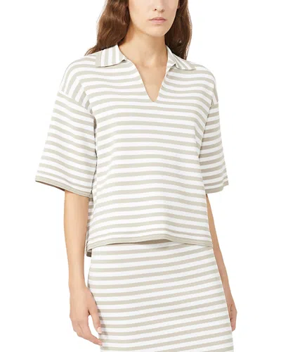 Max Mara Mxpdolce Top In Gray