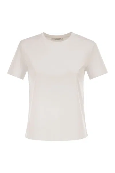 Max Mara "mxpdonata" Small Logo Cotton Classic T-shirt