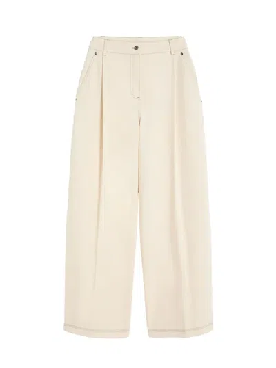 Max Mara Mxpetereo Trouser Ivory