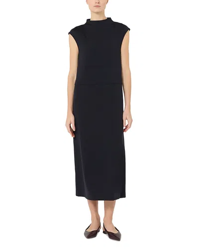 Max Mara Mxpfatto Dress In Black