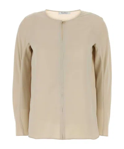 MAX MARA MAX MARA MXPMITICO LONG-SLEEVED BLOUSE