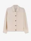 Max Mara Mxpnettare Jersey Jacket In Neutral