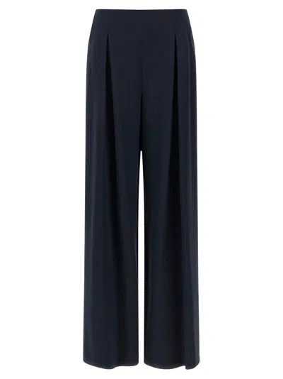 Max Mara Mxppalude Trousers In Blue