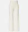 Max Mara Mxppiega Cashmere Wide-leg Pants In White