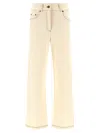 Max Mara Mxpribes Pants White In Pink