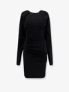 Max Mara Mxpumido Virgin Wool Dress In Black
