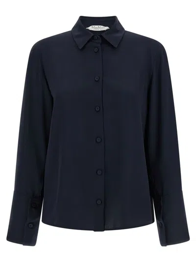 Max Mara Mxpvoliera Shirt And Blouse Blue
